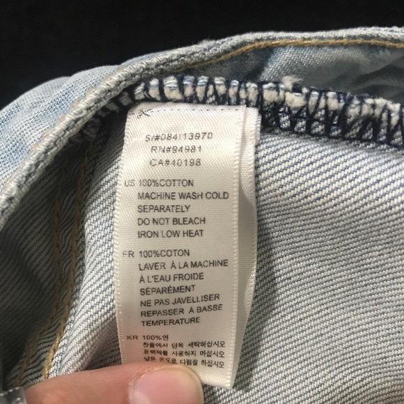 Forever 21 Jean Shorts sz 24 - Picture 8 of 9